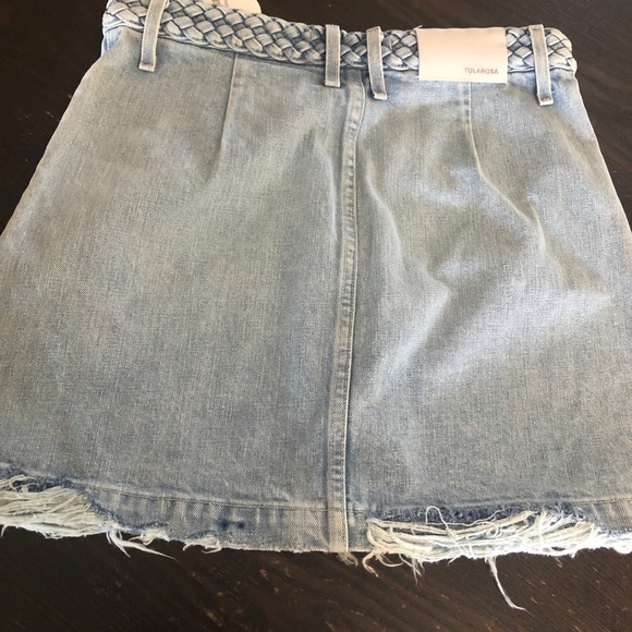 TULAROSA MINI SKIRT SIZE 28 - Picture 9 of 14